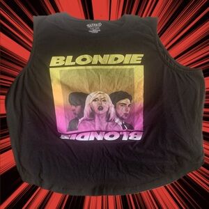 Pre Owned Women’s Blondie Sleeveless Top Sz XXL Classic Rock Music Comfort Style